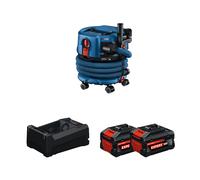 Aspirateur GAS 18V-12 MC + 2 Batteries EXPERT 5,5 Ah + 1 Chargeur GAL 12V/18V-80 BOSCH