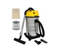 Aspirateur Industriel 2 en 1 de 30 Litres 1400W 230V Acier Inoxydable