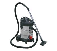Aspirateur Industriel 30L 1400W/230V Inoxydable Tambour - Sealey PC300SD Neuf