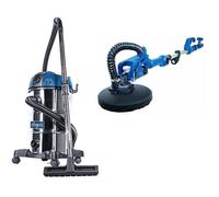 Aspirateur industriel - Scheppach - ASP30PLUS - Filtre HEPA - Ponceuse DS930 - Puissant - Polyvalent