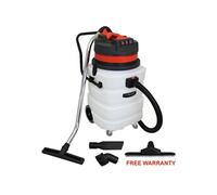 MAXBLAST Aspirateur Industriel de 90L, Accessoires pour aspiration Sèche ou Humide, Nettoyage Professionel