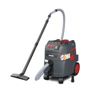 Aspirateur Industriel starmix iPulse M-1635 Safe - Aspirateur Eau et poussière, Classe de poussière M, 35 l, 280 mbar, 75 l/s - Tuyau d'aspiration de 5 m et Nettoyage Automatique du Filtre