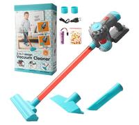 Aspirateur Jouet Éducatif 3 Ans+, Set de Nettoyage Enfant avec Aspirateur, Balai et Pelle, Jouet d'Imitation Réaliste pour Jeu de Rôle, Développe la Responsabilité, Idéal pour Filles et Garçons