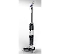 Thomson Aspirateur laveur sans fil 2-en-1 THVCO235W – Batterie 22,2V, 45 min, HEPA, Blanc