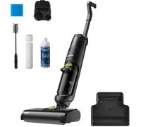 EUREKA NEW400 Aspirateur Laveur sans Fil pour Sols Durs,Aspirateur Balai sans Fil Sec et Humide,Autonettoyant,Aspirateur Laveur Eau et Poussière,Longue Autonomie,pour Les Saletés Collantes,Sols Durs