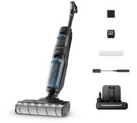 Aspirateur laveur sans fil noir - Rowenta - X-Clean 5 - Éclairage LED - Auto-nettoyage 90 s - Séchage air chaud 60 °C