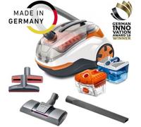 Thomas Vacuum cleaner Cycloon Hybrid Pet and Friends With water filtration system, White/black/orange, 1400 W, HEPA filtration system, 230 V