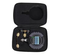 Aspirateur micronique numérique sans fil pour systèmes de réfrigération CVC, écran LCD 0 à 75 000 μm 7/16 20UNF, application pour rappels en temps réel, surveillance des données