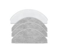 Aspirateur mop cloth Pièces de rechange for aspirateur robot Xiaomi S20 E12 E10 B112, brosse principale, brosse latérale, chiffon de nettoyage, filtre HEPA(4PCS1)
