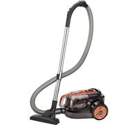 Aspirateur cyclonique sans sac MPM MOD-25 750W Noir/Orange - Capacité 1,1L - Silencieux