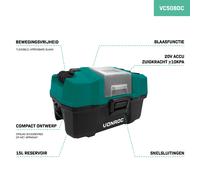 Aspirateur multi-usage portatif 20V | accessoires incl. - sans batterie ni chargeur rapide