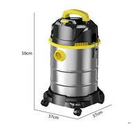 Aspirateur multifonction 3-en-1 3000W - Sec & Humide 46,9L/s - Grande capacité 30l - Pour atelier, voiture, chantier