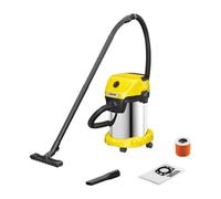 Aspirateur eau et poussière KARCHER WD 3 S V-19/4/20 - Cuve inox 19 L - 1000W (Fonction soufflerie)