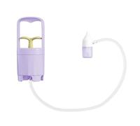 Aspirateur nasal avec pompe - outil d'aspiration du nez manuel avec buse en silicone, élimination du mucus doux | Nettoyant nasal pour le soulagement du nez bouché, aspirateur nasal no