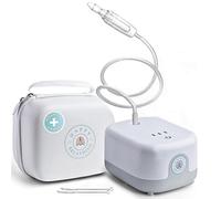 Aspirateur nasal de qualité hospitalière pour bébé - Ventouse nasale électrique pour bébé et tout-petit avec aspiration à 3 niveaux, portable et rechargeable pour soulager la respiration, ventouse