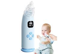 Aspirateur Nasal Électrique pour Bébé | Aspirateur pour Nez de Bébé avec 3 Niveaux d'Aspiration | Nettoyeur avec Lumière Apaisante et Musique, 3 , Rechargeable pour Éliminer le Mucus pour Maison et