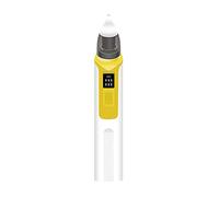 Aspirateur nasal électrique pour bébé, rechargeable par USB nettoyeur de nez avec 6 aspiration, 2 embouts silicone, nettoyeur de nez de bébé pour nouveau-nés, nourrissons, tout-petits (jaune)