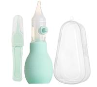 Aspirateur Nez Bebe, Respimer, Seringue Nez bebe, Mouche Bebe Poire, Pinces à Épiler pour Bébé, Pinces de Nettoyage du Nez, Aspirateur Nasal en Silicone pour BéBé Nettoyeur, Bébé Nez Pinces