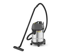 Kärcher Aspirateur eau et poussière NT 30-1 ME Classic – Cuve inox 30 L, 1500 W, 23 kPa