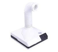 Aspirateur ongle, Aspirateur à ongles double usage, extracteur de poussière clous rétractable, ventilateur et tube