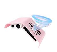 Aspirateur Ongle,Aspirateur Manuc Aspirateur À Poussière Silencieux For Ongles, Outil De Collecte Faible Bruit(Pink,B)