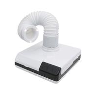 Aspirateur Ongle, Extracteur de poussière 60W, aspirateur à ongles, Machine d'aspiration de poussière for le polissage, forte aspiration, filtre supplémentaire en option