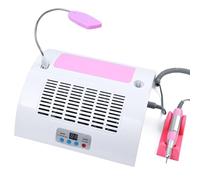Aspirateur Ongle, Lampe à UV Led, sèche-vernis à Gel, perceuse électrique, collecteur de poussière d'ongles, ventilateur, aspirateur, Machine de manucure multifonction