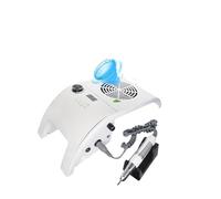 Aspirateur Ongle, Lime à ongles électrique multifonctionnelle 35000 tr/min, Machine de manucure, aspirateur 48W, lampe UV LED, séchage rapide de les vernis à ongles(MJ150-1)