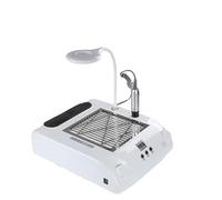 Aspirateur Ongle, Perceuse à ongles électrique 108W, 30000 RPM, aspirateur de poussière d'ongles, éclaira LED, lampe UV 54 LED, lime à ongles électrique 6 en 1