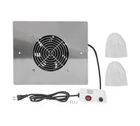 Aspirateur Ongles Professionnelle, 60W Aspirateur de Table Puissant et Pour Salon de Manucure, Avec Conception Intégrée Et Tampon Filtre Réutilisable, Prise UE 220-240V