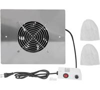 Aspirateur Ongles Professionnelle,60w Aspirateur De Table Puissant Et Pour Salon De Manucure,Avec Conception Intégrée Et Tampon Filtre Réutilisable,Prise Ue 220-240v