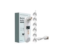 Aspirateur Point Noir,500mAh LED Brosse nettoyante multifonction USB avec 6 conseils beauté,Blanc Blanc G