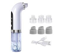 Aspirateur Point Noir, Blackhead Remover, Point Noir Extracteur de Comédons, Visage Enlever Bouton, Comedon Aspirateur Bouton, 6 Sondes et 3 Modes, Convient pour Le Nettoyage Du Visage