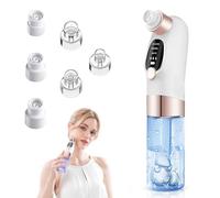 Aspirateur Point Noir Extracteur de Comédons Nettoyage des Pores avec 6 Sondes 3 Modes, Professionnel Extracteur de Point Noir Electrique Tire Nettoyant de Pores Soin Visage