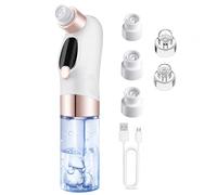 Aspirateur Point Noir Extracteur de Comédons Nettoyage des Pores avec 6 Sondes 3 Modes, Professionnel Extracteur de Point Noir Electrique Tire Nettoyant de Pores Soin Visage