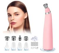 Aspirateur Point Noirs, nettoyeur de pores, La machine de microdermabrasion de diamant tenue dans la main avec 3 modes 8 têtes d'aspiration pour le rajeunissement de la peau