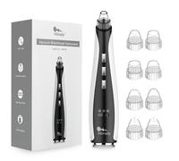 Aspirateur Point Noirs Professionnel Points Noirs Rechargeable USB avec 10 Têtes pour éliminer Les Blackheads, Boutons,Graisse