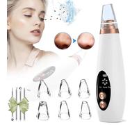 Aspirateur point noirs rechargeable avec 3 modes 6 sondes d'aspiration (4 Kits de suppression des points noirs en prime)