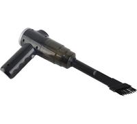 Aspirateur portable pour la maison et la voiture avec embout plat et brosse Affichage de la batterie Écran Dightal Mini aspirateur sans fil rechargeable avec filtre réutilisable pour canapé Claviers V