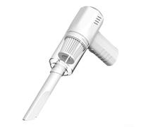 Aspirateur portable sans fil avec batterie rechargeable de type C, pour lumière LED, et aspiration de 13 000 Pa, convient pour le nettoyage de voiture, de maison et d'animaux domestiques (A)