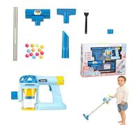 Aspirateur pour - Ensemble de Jouets Anti-poussière de Simulation pour, aspirateur bâton Convertible | Mode Sol Portable 2 en 1, Tube en Aluminium Extensible, Crochet de Rangement, jou