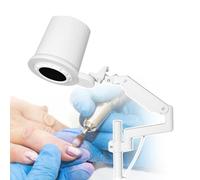 Aspirateur Puissant Pour Ongles, Avec Bouton De ContrôLe De La BoîTe De Vitesse, Filtre RemplaçAble, Bouton De ContrôLe De La LumièRe, RéGlage De La Couleur/Luminosité,Version-2
