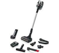 Bosch Serie 8 BSS82SIL1 aspirateur balai et balai électrique Batterie Sec Sans sac Noir, Argent 5 Ah