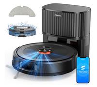 Aspirateur Robot 2 En 1 Teendow D10S MAX Avec Station Vidage Automatique-aspiration Puissante 4 500 Pa Et Cartographie Intelligente