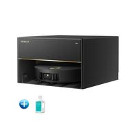 Aspirateur Robot avec base DREAME X50 Master Combo Avec Solution nettoyante, compacte 24,9 cm, base 8en1, système de franchissement d'obstacles performant, d'évitement d'obstacles basé sur l'IA, 20KPa