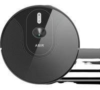 Aspirateur robot, capacité du bac à poussière 600 ml, volume du réservoir d'eau 360 ml, caméra + navigation VSLAM, noir
