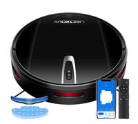 Aspirateur robot, cartographie intelligente, application WiFi, noir