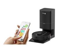 Aspirateur Robot Connecte avec base auto nettoyante Noir G