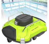 Aspirateur Robot de Piscine sans Fil 30 W avec Navigation Intelligente pour piscines jusqu'à 550 pi² - Stockage d'eau - Nettoyage sous-Marin - Filtre à Chargement par Le Haut