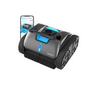 Aspirateur robot de piscine sans fil C1 MAX avec application Autonomie de 180 à 240 minutes Escalade murale Puissance d'aspiration de 65 W Gris